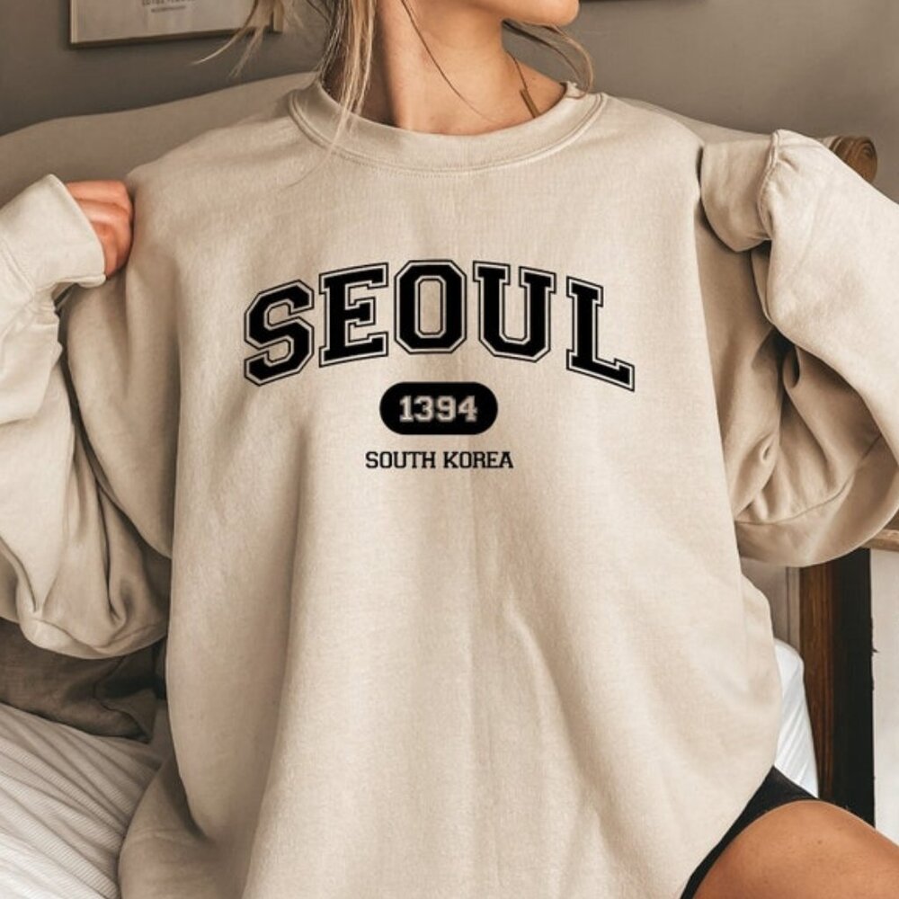 South Korea Sweatshirt, Minimalist South Korea